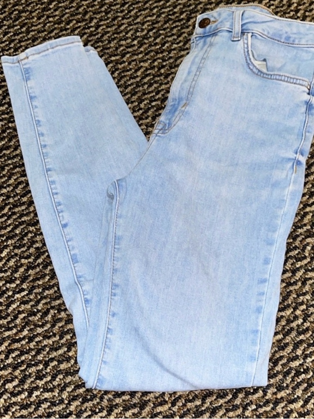 Forever 21 Light Blue Skinny Jeans